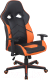 Кресло геймерское Brabix Storm GM-006 / 532502 (черный/оранжевый) - 
