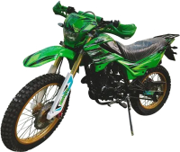 Мотоцикл Roliz Sport-005 Disk (зеленый) - 