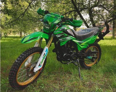 Мотоцикл Roliz Sport-005 Disk (зеленый)