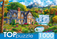 

Пазл Top Puzzle, Усадьба у большого водопада / ХТП1000-4153