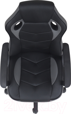 Кресло геймерское Brabix Fighter GM-008 / 532507 (черный/серый)