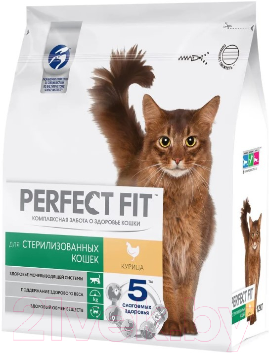 Сухой корм для кошек Perfect Fit Для стерилизованных кошек. Курица (1.2кг) — фото 2