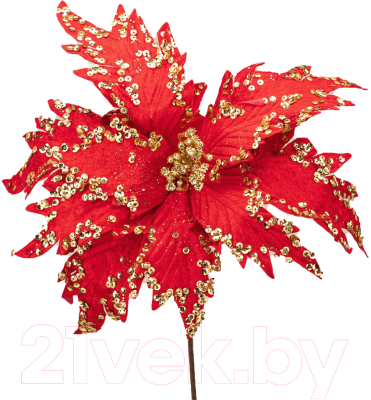 Искусственный цветок Lefard Пуансетия / 226-1050