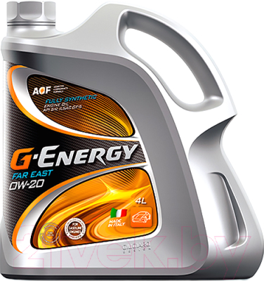 Моторное масло G-Energy Far East API SN 0W20 / 253142003 (4л)