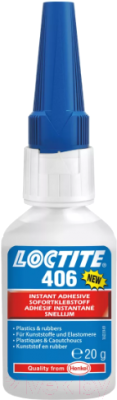 Клей Henkel Loctite 406BO Цианоакрилатный / 1924110 (20г)