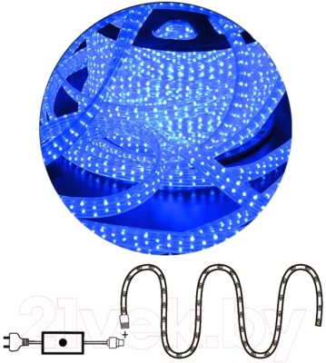 Светодиодный шнур (дюралайт) ETP LRR-3W (10м, голубой)