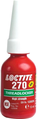 Герметик силиконовый Henkel Loctite 270 высокой прочности / 1918992 (10мл)