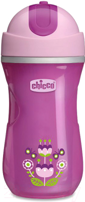 

Поильник Chicco, С разноцветным рисунком;розовый, Sport Cup / 340624033