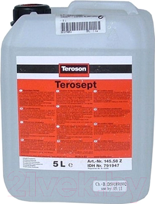 Очиститель системы кондиционирования Henkel Teroson VR200 / 1896968 (5л)