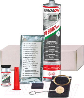 Клей Henkel Teroson PU8590Set для вклейки стекол / 329897