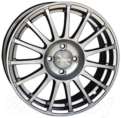 

Литой диск Proma, RSs 16x6.5" 4x100мм DIA 60.1мм ET 45мм Платина