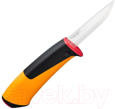Нож строительный Fiskars 1023620 (с точилкой)
