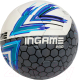 Футбольный мяч Ingame Pro №5 IFB-115 (синий/черный) - 