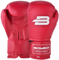 Боксерские перчатки BoyBo Basic (2oz, красный) - 