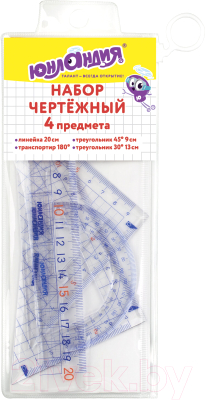 Юнландия Школьный / 210737 Набор для черчения купить в Минске, Гомеле ...