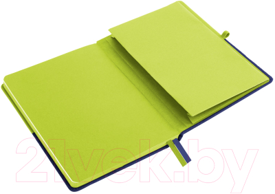 Записная книжка Brauberg Duo / 113430 (зеленый/фиолетовый)