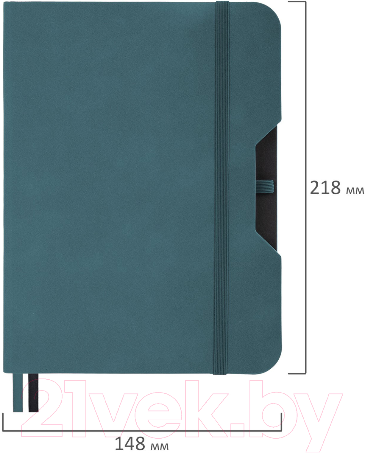Записная книжка Brauberg Note / 113441 (светло-серый) — фото 4