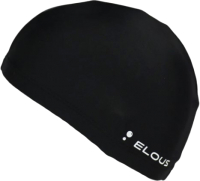 Шапочка для плавания Elous ELS210 (детский, черный) - 