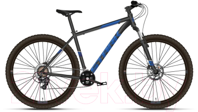 Велосипед STARK 21 Hunter 29.2 D (20, черный/голубой)