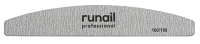 

Пилка для ногтей RuNail, №6437 100/180 полукруг