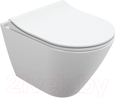 Изображение товара Унитаз подвесной с инсталляцией Cersanit City Oval + S-IN-MZ-VECTOR + P-BU-MOV/Blg/Gl