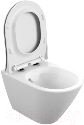 Изображение товара Унитаз подвесной с инсталляцией Cersanit City Oval + S-IN-MZ-VECTOR + P-BU-MOV/Blg/Gl