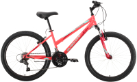 Велосипед Black One Ice Girl 24 (оранжевый/красный/голубой) - 