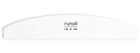 

Пилка для ногтей RuNail, №4684 180/200 полукруглая