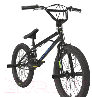 Велосипед STARK 22 Madness BMX 2 (черный/зеленый)