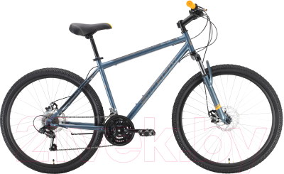 Велосипед STARK 22 Outpost 26.1 D Steel (18, серый/оранжевый)