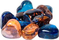 

Декорация для аквариума Barbus, Марблсы микс сердечки / Glass 013