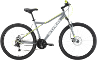 Велосипед STARK 22 Slash 27.1 D (16, серый/желтый) - 