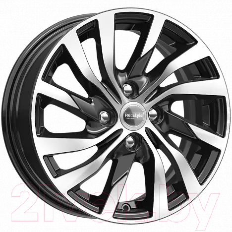 Литой диск K&K КС882 Logan 15x6" 4x100мм DIA 60.1мм ET 40мм Алмаз черный