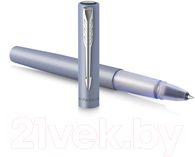 Ручка-роллер имиджевая Parker Vector XL Silver Blue CT F 2159775
