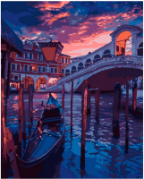 Картина по номерам Lori Мост в Венеции / Кпн-240 - 