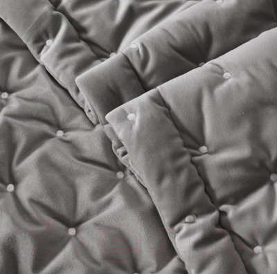 Набор текстиля для спальни Arya Ansel / 8680943098023 (серый)