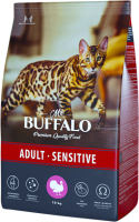 

Корм для кошек Mr.Buffalo, Adult Sensitive с индейкой / B109