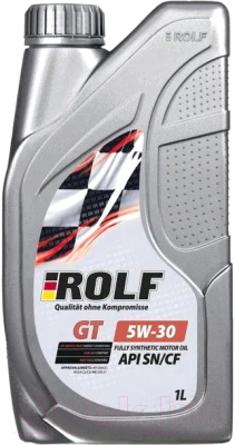 Моторное масло Rolf GT 5W30 SN/CF / 322446 (1л)