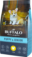 

Корм для собак Mr.Buffalo, Puppy & Junior с курицей / B122