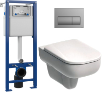 

Унитаз подвесной с инсталляцией Kolo, Traffic L99022000 + S-IN-MZ-VECTOR + P-BU-PRE/Cm