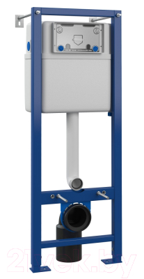 Изображение товара Унитаз подвесной с инсталляцией Керамин Санти R Slim + S-IN-MZ-VECTOR + P-BU-MOV/Blg/Gl