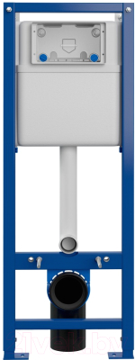 Изображение товара Унитаз подвесной с инсталляцией Керамин Санти R Slim + S-IN-MZ-VECTOR + P-BU-MOV/Blg/Gl