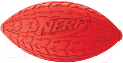 Игрушка для собак Nerf Мяч для регби резиновый пищащий / 22439