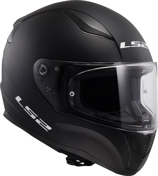Мотошлем LS2 FF353 Rapid Solid (XL, черный матовый)