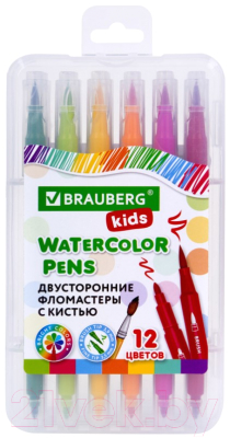 Фломастеры Brauberg Kids / 152188 (12цв)