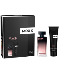 Парфюмерный набор Mexx Black Woman Туалетная вода 30мл+Гель для душа 50мл - 