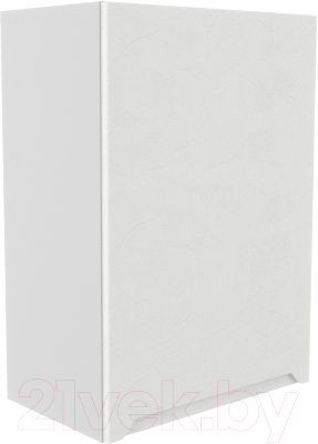 Шкаф навесной для кухни ДСВ Тренто П 500 левый (серый/белый)