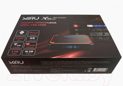 Смарт-приставка Miru X96 Mini
