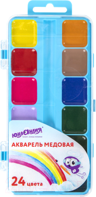 Акварельные краски Юнландия Юнландик-Художник / 192288 (24цв)