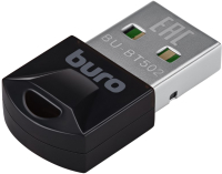 Bluetooth-адаптер Buro BU-BT502 (20м, черный) - 